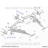 SOSPENSIONE POSTERIORE CONTROL ARMS