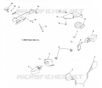 FRECCIA LAMPEGGIATORE / CLAXSON / SPECCHIETTO