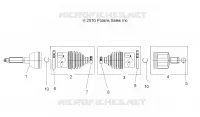 DRIVE TRAIN, TRANSMISSIONE ANTERIORE SHAFT