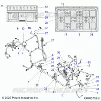 ELETTRICO, WIRE HARNESS, CHASSIS