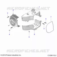 ENGINE, FAN COVER AND SINDONE