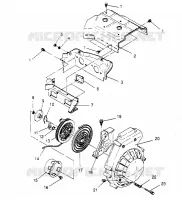 VENTILATORE HOUSING   RINCULO MONTAGGIO LITE GT 0953133 and  EUROPEAN LITE GT E953 (4928922892C011)