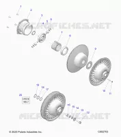 TRASMISSIONE, CLUTCH, SECONDARY