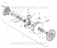 TRASMISSIONE FRIZIONE ASSEMBLY WIDETRAK LX 0952064 and  EUROPEAN WIDETRAK LX E952064 (4928942894C001)