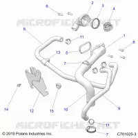 RAFFREDDAMENTO, THERMOSTAT AND BYPASS