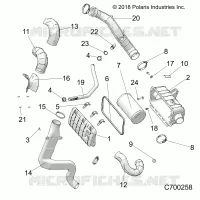 ENGINE, PRESA D'ARIA SYSTEM