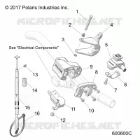 MOTORE, THROTTLE CONTROL ASM.