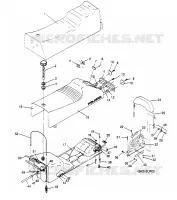 MONTAGGIO SEDILE   SERBATOIO  500 EFI 0952774, EFI SKS 0952574,   EFI SKS PT (4929052905A008)