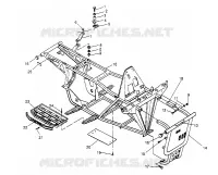 MONTAGGIO DEL TELAIO Sport 400L W948540 (4927232723A007)