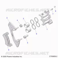 FRENO ANTERIORE CALIPER