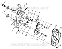 carter della catena LITE GT 0973133 and EUROPEAN LITE GT E973133 (4938253825B005)
