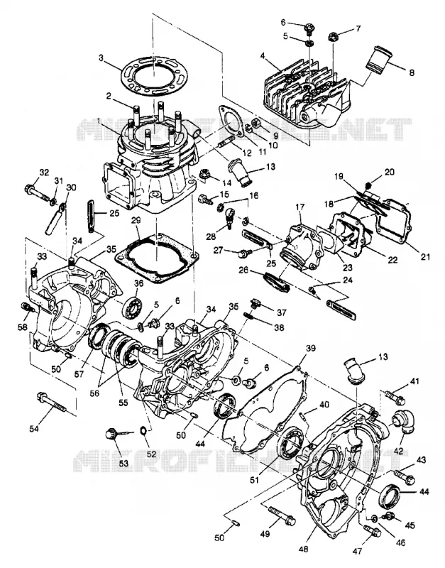 CARTER AND CILINDRO XPLORER 400L W969140 (4935983598C013)