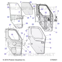PORTE, WNDW, PREM, FRONT FULL POWER