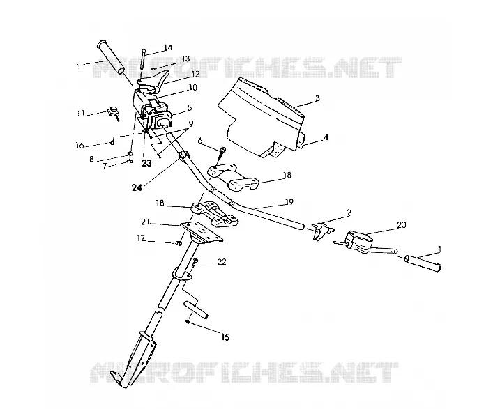 STERZO   MANUBRIO 440 (4921242124018A)