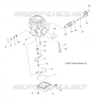 MOTORE, CARBURATORE, LOWER