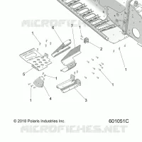 CHASSIS, POGGIAPIEDI-RH