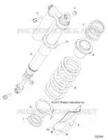 SOSPENSIONE POSTERIORE SHOCK MOUNTING