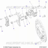 BRAKES, PINZA FRENO POSTERIORE