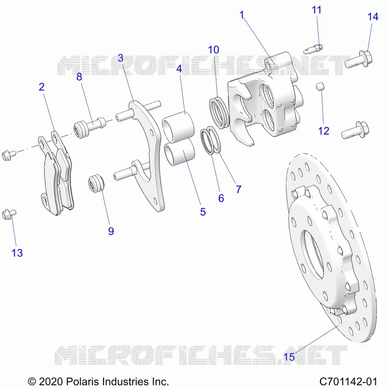 BRAKES, PINZA FRENO POSTERIORE