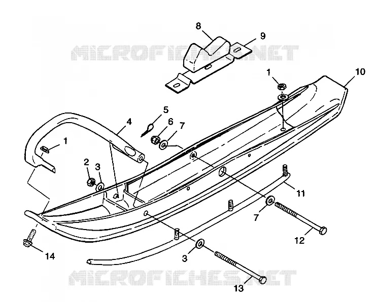 SCIARE 600 XC 0981758 (4944194419B003)