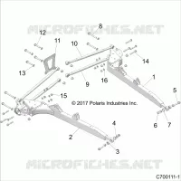 SOSPENSIONE POSTERIORE CONTROL ARMS