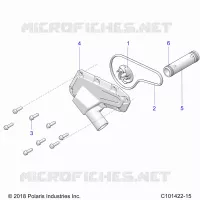 MOTORE, WATERPUMP IMPELLER AND COVER