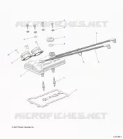 ENGINE, THROTTLE BODY AND VALVOLA COPERTURA