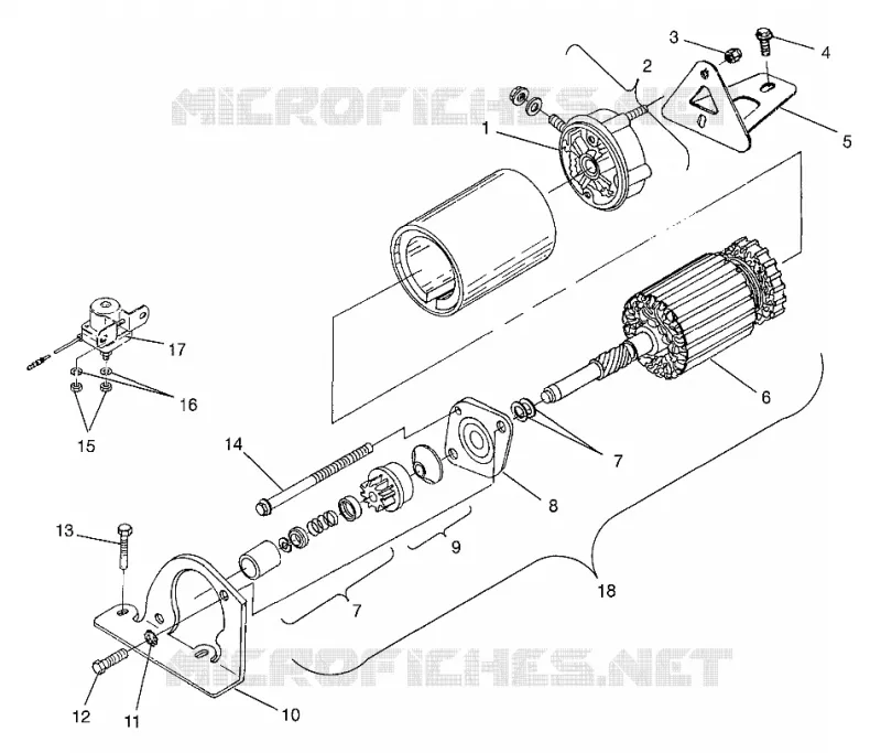 AVVIAMENTO MOTORE LITE O983433 and LITE DELUXE O983431 (4941864186C011)