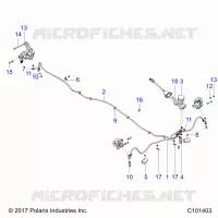 LINEE FRENO AND MASTER CYLINDER