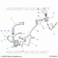 MOTORE, WATERPUMP AND BYPASS