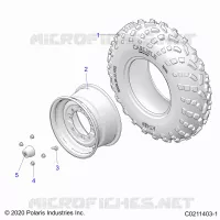 RUOTAS, FRONT TIRE