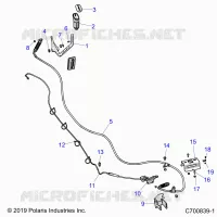 TRASMISSIONE, GEAR SELECTOR AND THROTTLE CABLE