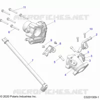 ENGINE, CORPO FARFALLATO AND FUEL RAIL