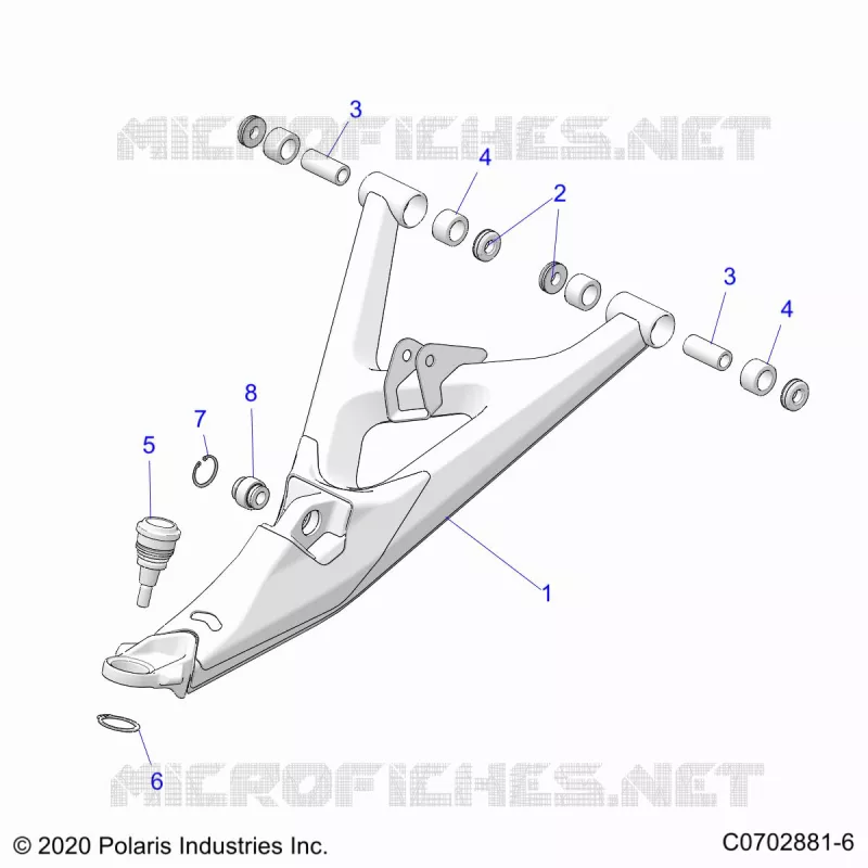 SOSPENSIONI ANTERIORI CONTROL ARMS LOWER