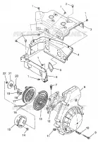 VENTILATORE HOUSING   AUTOAVVOLGENTE WIDETRAK GT 0972061 and EUROPEAN WIDETRAK G (4938173817C009)