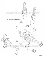 ENGINE, ALBERO MOTORE AND BEARINGS