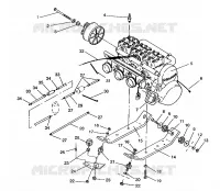 MONTAGGIO DEL MOTORE RXL/0930768 and RXL SKS/0930568 (4922992299025A)