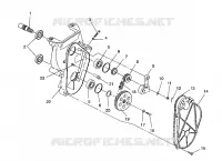 carter della catena ASSEMBLY XLT/0930767,XLT SP/0930667    XLT SKS/0930567 (4923012301017A)