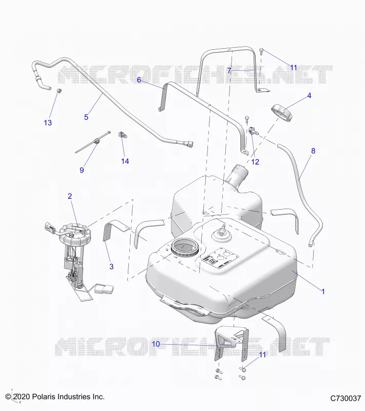 SISTEMA DI ALIMENTAZIONE CARBURANTE, TANK