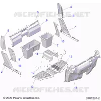 CARROZZERIA INFERIORE ANTERIORE AND ROCKERS