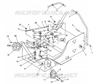 INSIEME DELLO STERZO 500 EFI / 0930674 and  500 EFI SKS / 0930574 (4922962296015A)