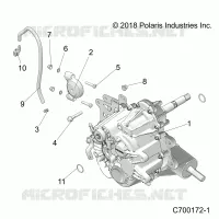 DRIVE TRAIN, MAIN SCATOLA INGRANAGGI MONTAGGIO