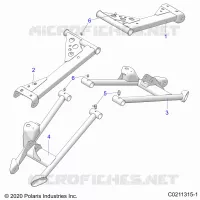 SOSPENSIONE POSTERIORE CONTROL ARMS