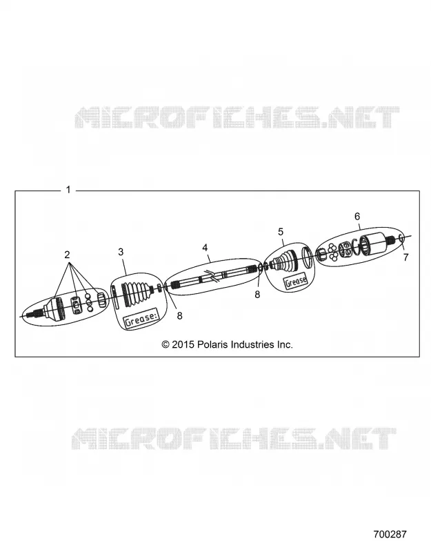 DRIVE TRAIN, ANTERIORE ALBERO MEZZO