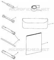 KIT DI STRUMENTI XCF 0971643 (4938613861B012)