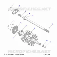 DRIVE TRAIN, JACKSHAFT AND ALBERO DI TRASMISSIONE