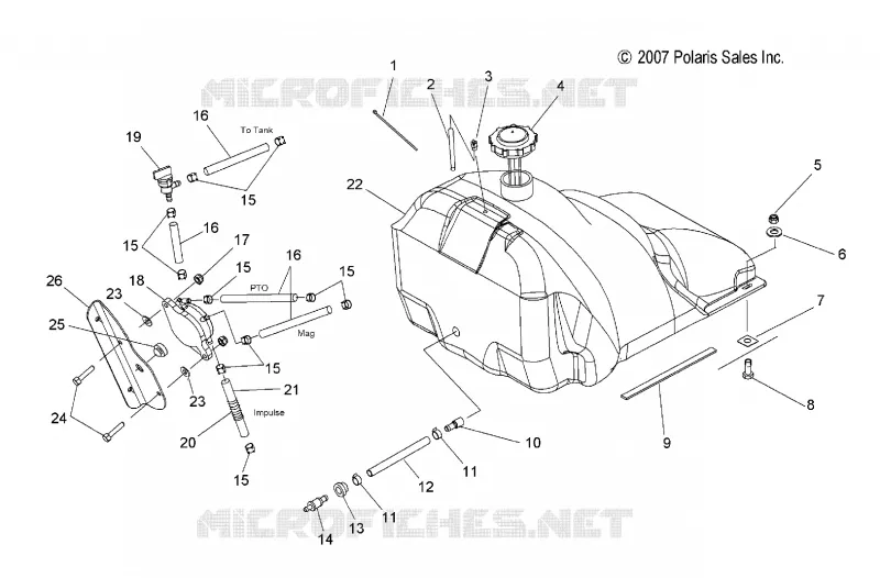 SISTEMA DI ALIMENTAZIONE CARBURANTE, CARBURANTE TANK and PUMP