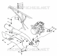IMPIANTO DI SCARICO 6X6 350L S938739 (4924362436007A)