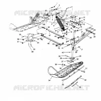 SOSPENSIONI ANTERIORI and SCIARE 440 0952760, 440 SKS 0952560,  and EUROPEAN 440 SK (4929032903B001)