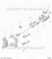 BRAKES, PINZA POSTERIORE